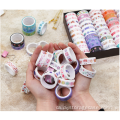 Cinta de dibuixos animats 60 Rolls Diy Decorative Stickers Box